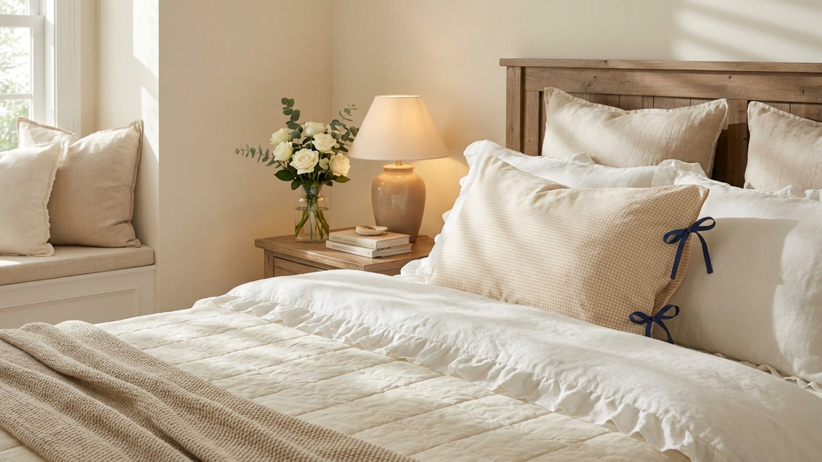 The Art of the Romantic Bedroom: Ruffles, Florals and Soft Layers