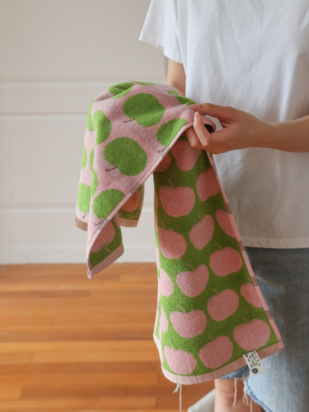 Apple Orchard Cotton Bath Towel original reference image 5