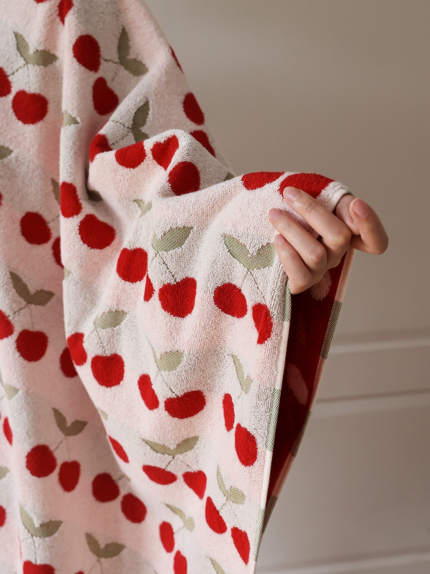 Apple Orchard Cotton Bath Towel original reference image 13
