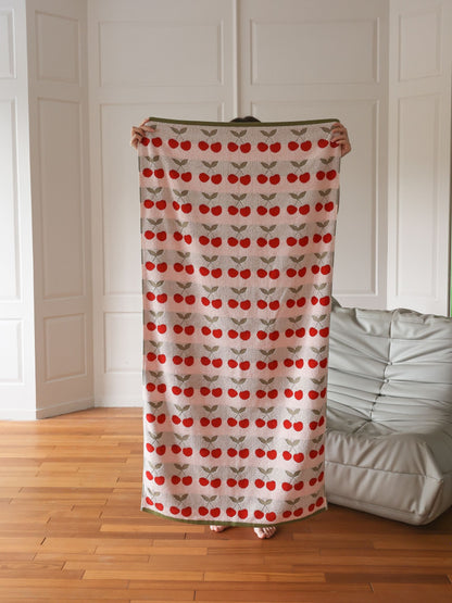 Apple Orchard Cotton Bath Towel original reference image 16
