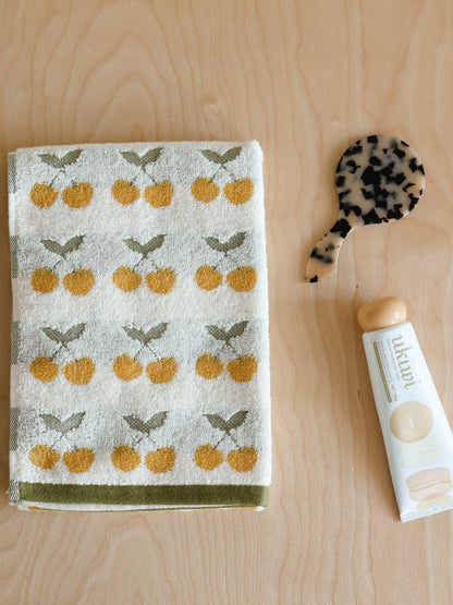 Apple Orchard Cotton Bath Towel original reference image 18