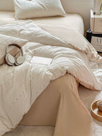 Atelier Chenille Stripe Cotton Duvet Cover original reference image 11