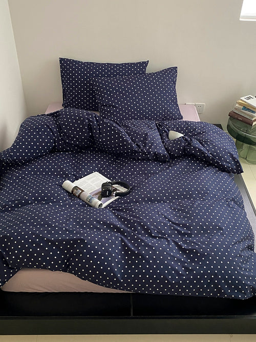 Atelier Mini Dot Cotton Duvet Cover original reference image 6