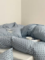 Atelier Mini Dot Cotton Duvet Cover original reference image 11