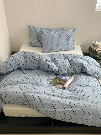 Atelier Mini Dot Cotton Duvet Cover original reference image 12