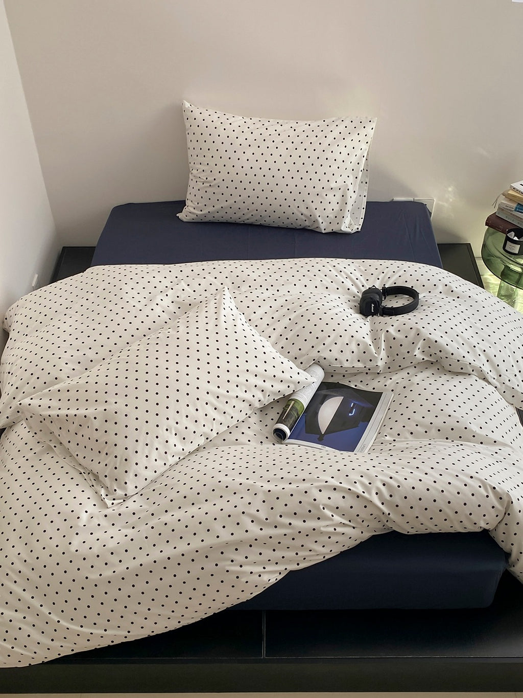 Atelier Mini Dot Cotton Duvet Cover original reference image 18