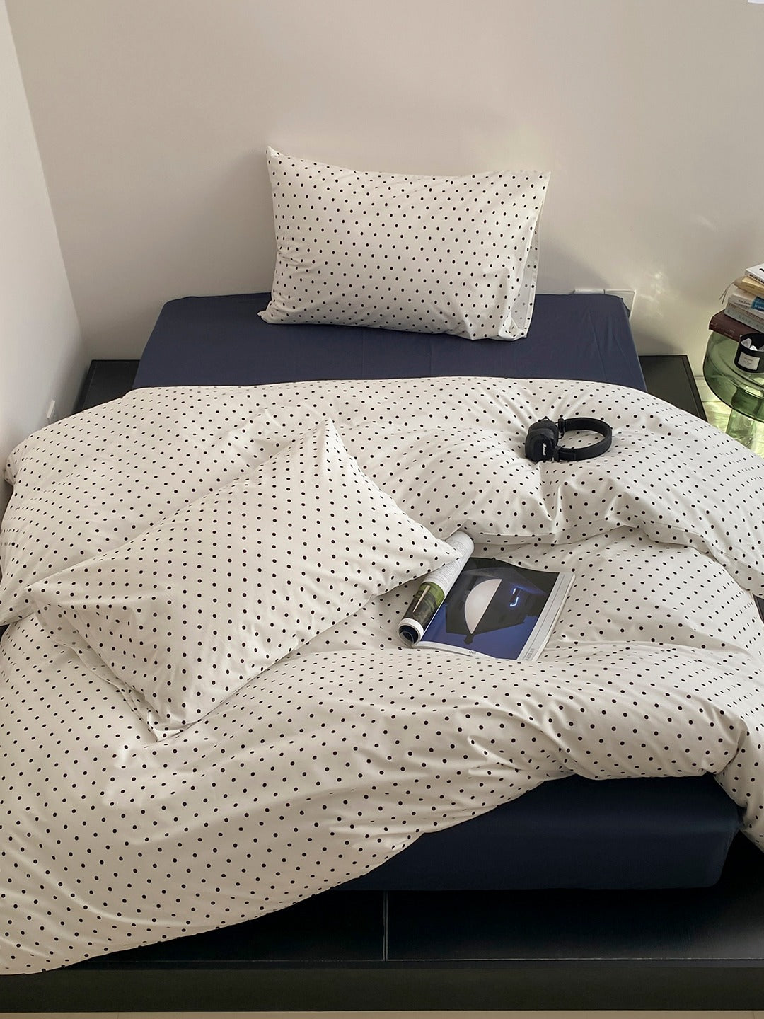 Atelier Mini Dot Cotton Duvet Cover original reference image 18