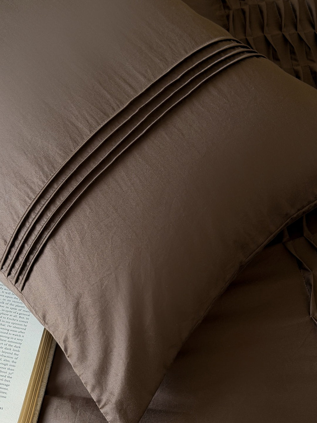 Atelier Smocked Pleat Washed Tencel Duvet Cover original reference image 12
