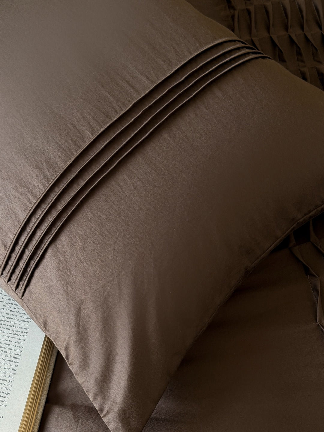 Atelier Smocked Pleat Washed Tencel Duvet Cover original reference image 12