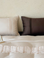 Atelier Smocked Pleat Washed Tencel Duvet Cover original reference image 14