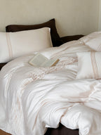 Atelier Smocked Pleat Washed Tencel Duvet Cover original reference image 16