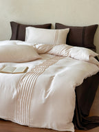 Atelier Smocked Pleat Washed Tencel Duvet Cover original reference image 18