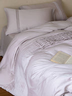 Atelier Smocked Pleat Washed Tencel Duvet Cover original reference image 34