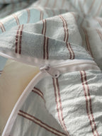 Auden Stripe Washed Cotton Duvet Cover original reference image 10