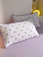 Bliss Floral Clip Jacquard Brushed Cotton Duvet Cover original reference image 26