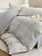 Bloomfield Cotton Clip Jacquard Duvet Cover original reference image 1