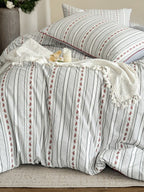 Bloomfield Cotton Clip Jacquard Duvet Cover original reference image 5