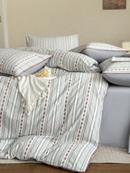 Bloomfield Cotton Clip Jacquard Duvet Cover original reference image 6