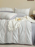 Bloomfield Cotton Clip Jacquard Duvet Cover original reference image 8