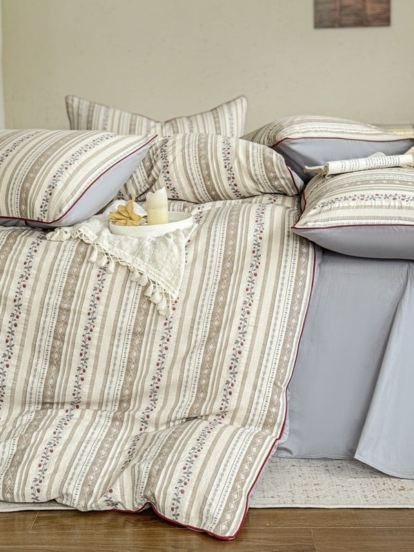 Bloomfield Cotton Clip Jacquard Duvet Cover original reference image 14