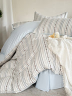 Bloomfield Cotton Clip Jacquard Duvet Cover original reference image 19