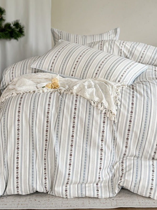 Bloomfield Cotton Clip Jacquard Duvet Cover original reference image 22