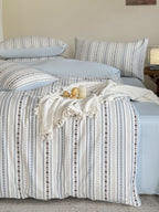 Bloomfield Cotton Clip Jacquard Duvet Cover original reference image 24