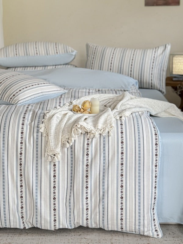 Bloomfield Cotton Clip Jacquard Duvet Cover original reference image 24