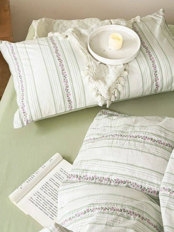 Bloomfield Cotton Clip Jacquard Duvet Cover original reference image 28