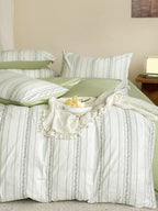 Bloomfield Cotton Clip Jacquard Duvet Cover original reference image 32