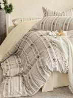 Bloomfield Cotton Clip Jacquard Duvet Cover original reference image 42