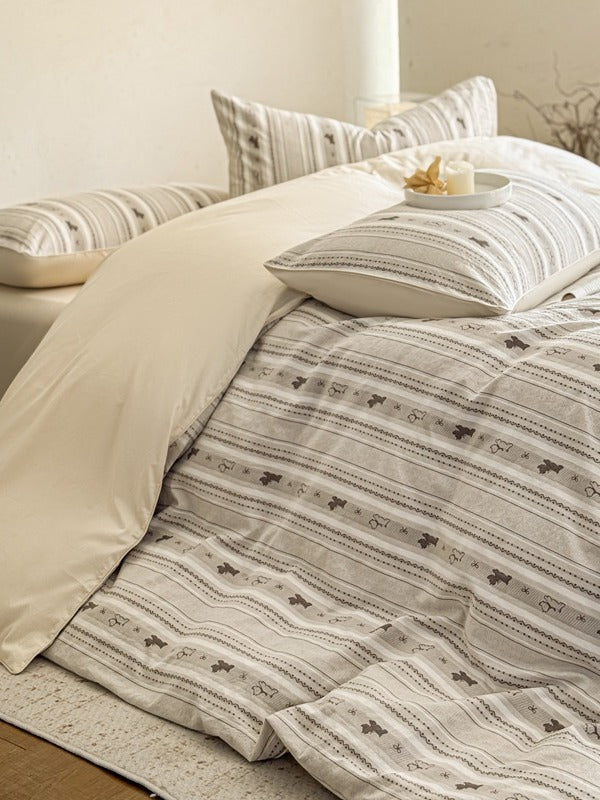 Bloomfield Cotton Clip Jacquard Duvet Cover original reference image 43