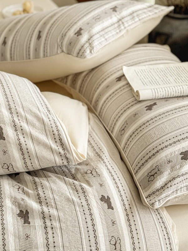 Bloomfield Cotton Clip Jacquard Duvet Cover original reference image 47