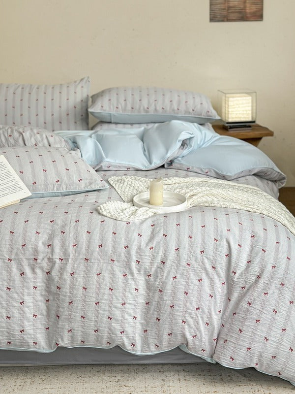 Bloomfield Cotton Clip Jacquard Duvet Cover original reference image 64