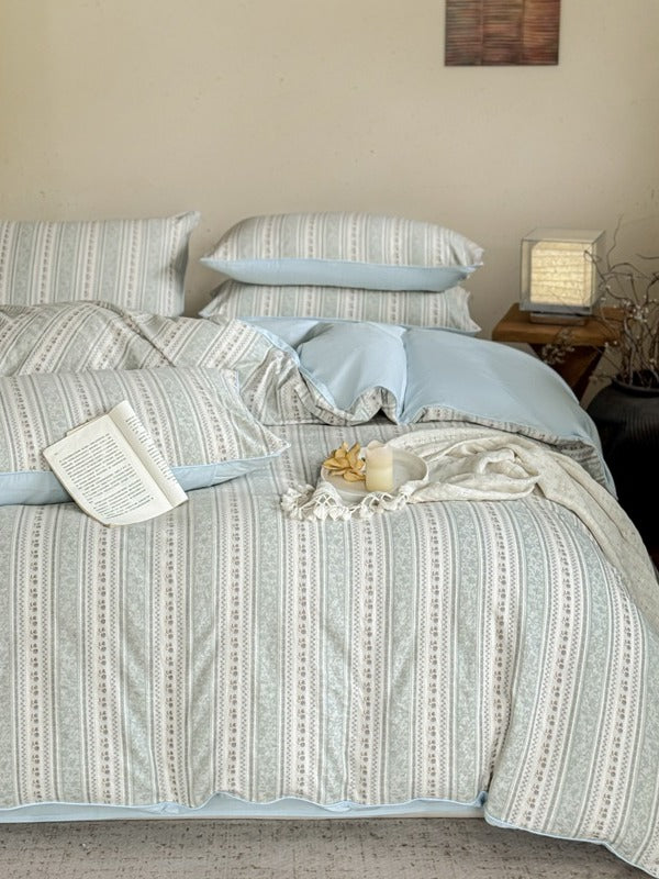 Bloomfield Cotton Clip Jacquard Duvet Cover original reference image 65