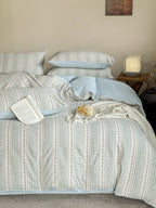Bloomfield Cotton Clip Jacquard Duvet Cover original reference image 65