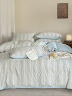 Bloomfield Cotton Clip Jacquard Duvet Cover original reference image 66