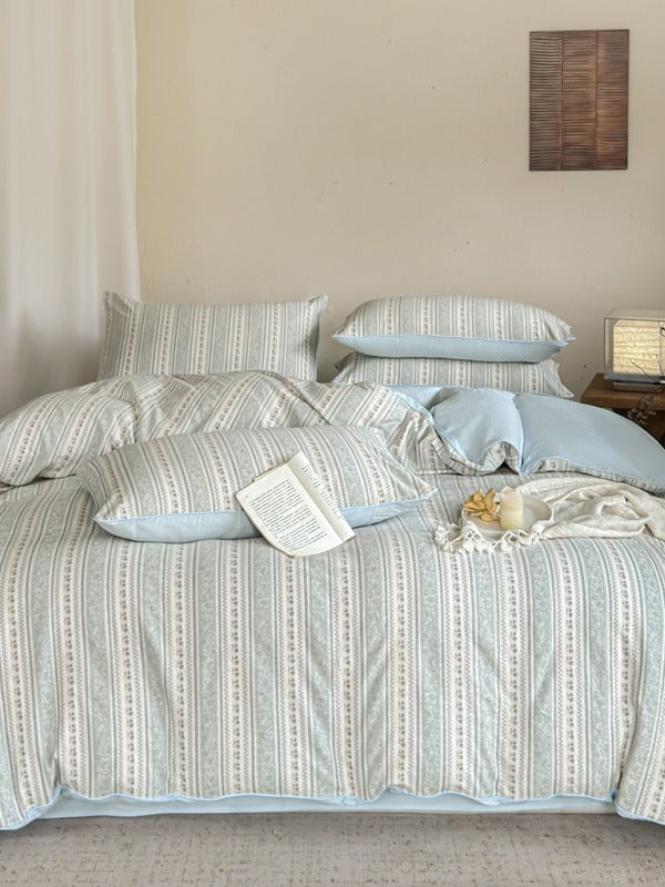 Bloomfield Cotton Clip Jacquard Duvet Cover original reference image 66