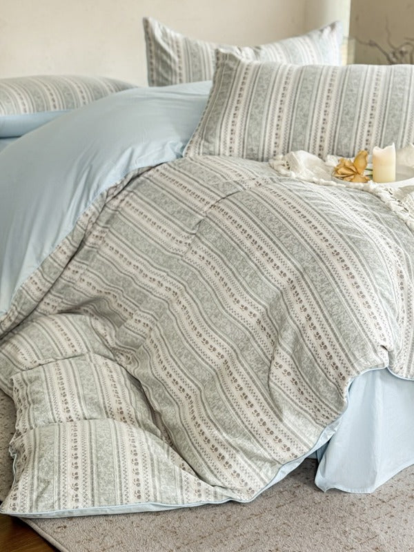 Bloomfield Cotton Clip Jacquard Duvet Cover original reference image 67