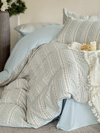 Bloomfield Cotton Clip Jacquard Duvet Cover original reference image 68