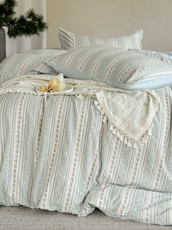 Bloomfield Cotton Clip Jacquard Duvet Cover original reference image 71