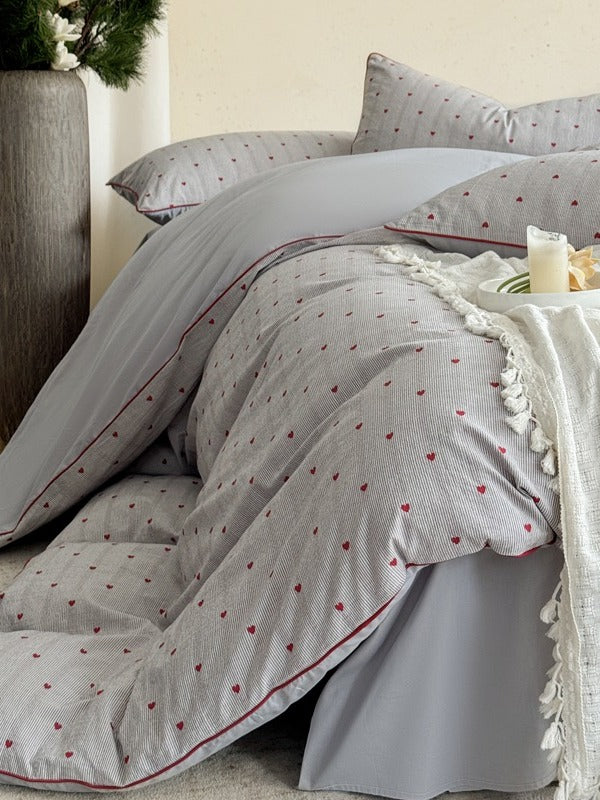 Bloomfield Cotton Clip Jacquard Duvet Cover original reference image 75