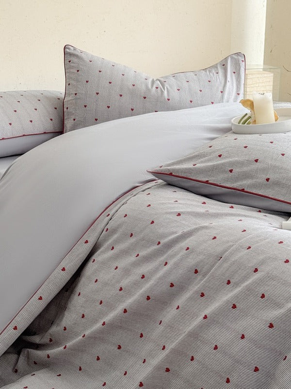 Bloomfield Cotton Clip Jacquard Duvet Cover original reference image 77
