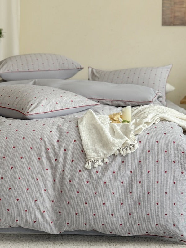 Bloomfield Cotton Clip Jacquard Duvet Cover original reference image 80
