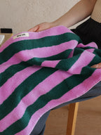 Cabana Stripe Cotton Bath Towel original reference image 6