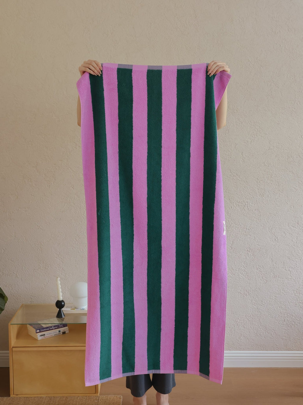 Cabana Stripe Cotton Bath Towel original reference image 7