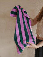 Cabana Stripe Cotton Bath Towel original reference image 10