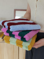 Cabana Stripe Cotton Bath Towel original reference image 21