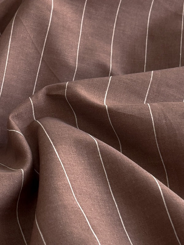 Camden Stripe Cotton Twill Duvet Cover original reference image 22