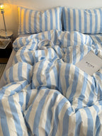 Camden Stripe Cotton Twill Duvet Cover original reference image 40